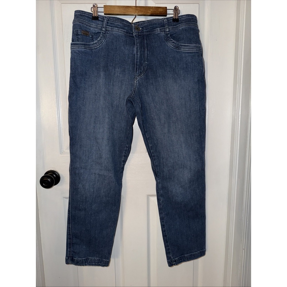 Kuhl Klassik Jean Mens Sz 38x30 (36x28) Blue Indigo Straight Leg Outdoor